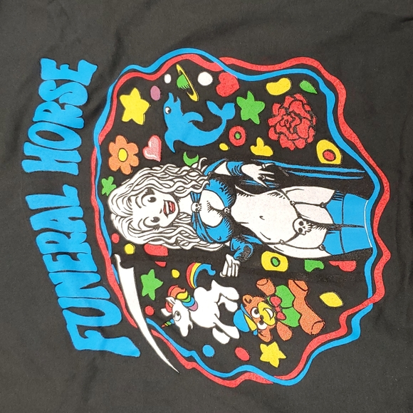 Band tshirt Funeral Horse NWOT XL Mens tshirt - Picture 2 of 8